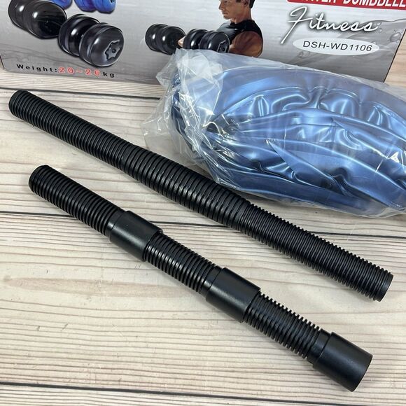 Water Dumbbell Weight Training Blue DSH-WD1106 Aerobics Fitness (One Barbell) - Picture 6 of 8